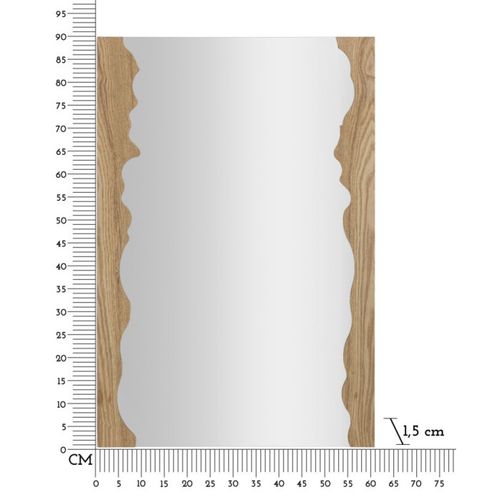 Miroir En Verre Et Mdf Shape 60 X 1.5 X 90 Cm