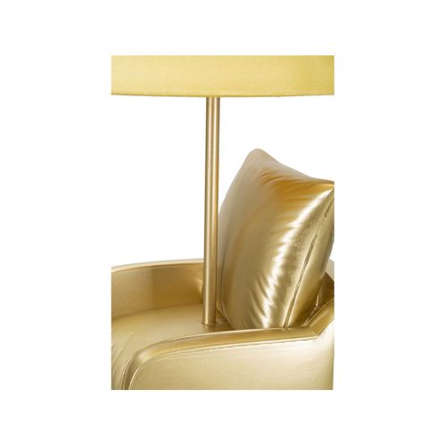 Lampe à Poser Déco "midcentury" 46cm Or