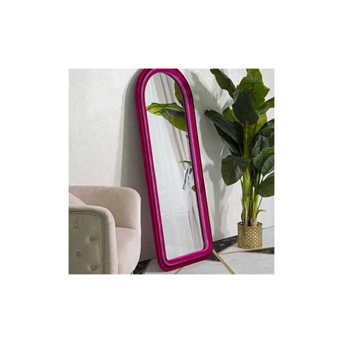 Miroir En Mdf Cloé 60 X 4 X 160 Cm Fuschia