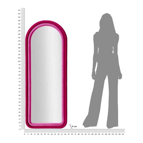 Miroir En Mdf Cloé 60 X 4 X 160 Cm Fuschia
