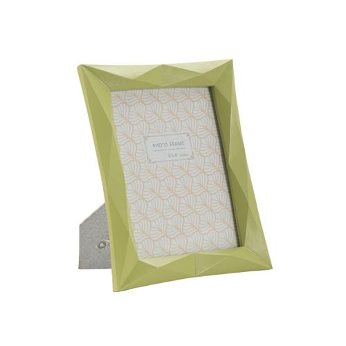 Cadre Photo Déco En Résine "greeny" 15x20cm Vert