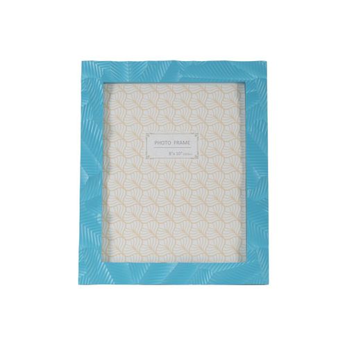 Cadre Photo Déco En Résine "light" 20x25cm Bleu Clair