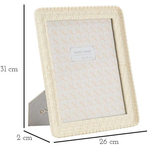 Cadre Photo En Polyrésine Bamboo Pour Photo 20 X 25 Cm