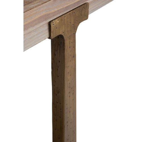 Table à Manger Effet Bois "ankara" 180cm Naturel