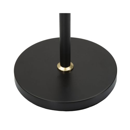 Lampadaire Design En Métal "closy" 172cm Doré et Noir