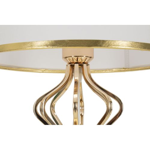 Lampe à Poser Design En Métal "slimmy" 53cm Or