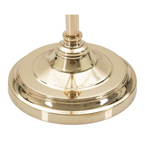 Lampadaire Design En Métal "bruxelles" 160cm Doré