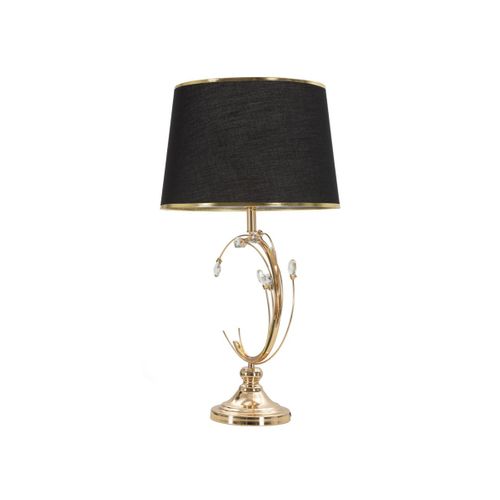 Lampe à Poser Design En Métal "bruxelles" 65cm Or