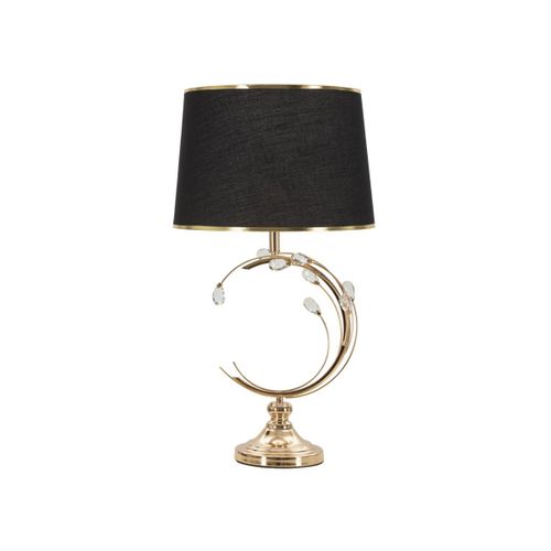 Lampe à Poser Design En Métal "bruxelles" 65cm Or