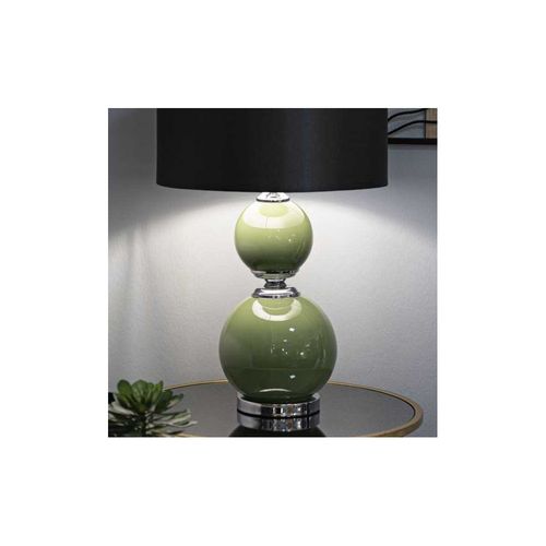 Lampe à Poser En Verre Et Métal Eva Modèle 1