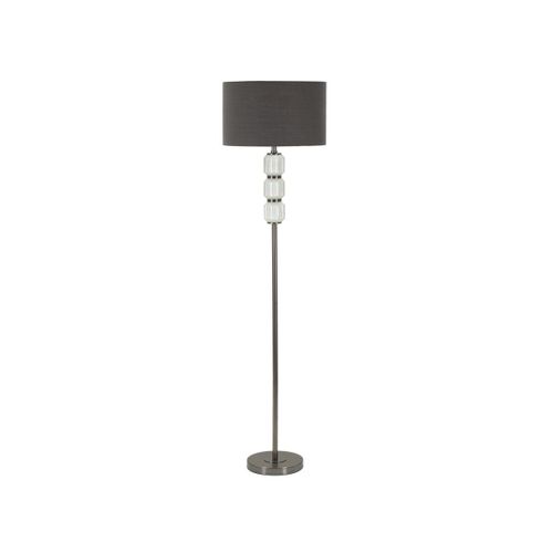 Lampadaire En Métal "bright One" 163cm Blanc et Gris