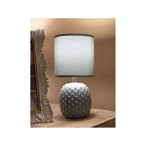 Lampe à Poser En Céramique Pontus 14 X 27 Cm Bleu Clair