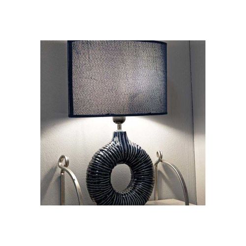 Lampe à Poser En Céramique Seta 28.5 X 15 X 43 Cm Bleu