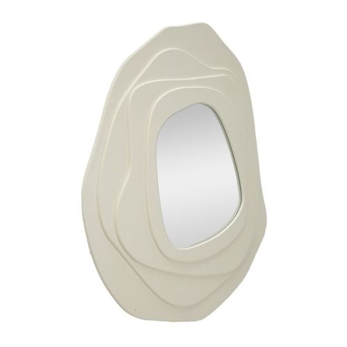 Miroir Mural Design "dalia" 97cm Blanc