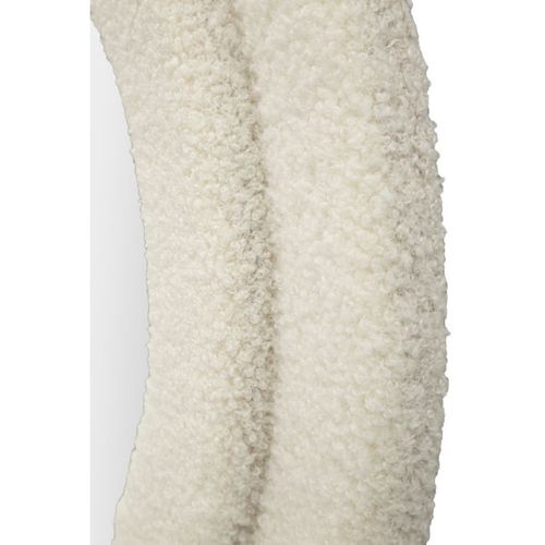 Miroir Mural En Tissu Bouclé "teddy" 160cm Crème