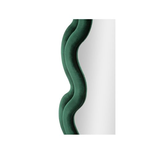Miroir Mural En Velours "monica" 160cm Vert