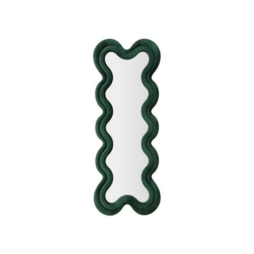 Miroir Mural En Velours "monica" 160cm Vert