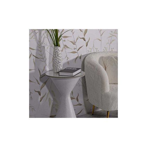 Selette En Métal Et Céramique Double 44.5 X 63 Cm