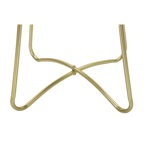 Bout De Canapé En Métal Grent 45 X 59 Cm