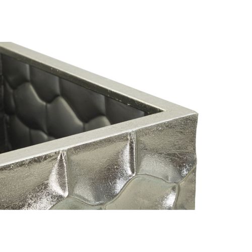 Lot De 3 Vases En Métal "argy" 90cm Argent