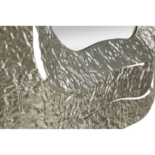 Miroir Mural Design "aury" 79cm Argent