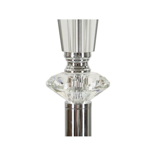 Lampadaire En Métal "tolly" 164cm Argent