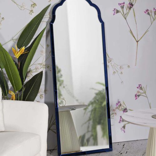 Miroir En Mdf Bleu Tangier 55 X 2 X 150 Cm