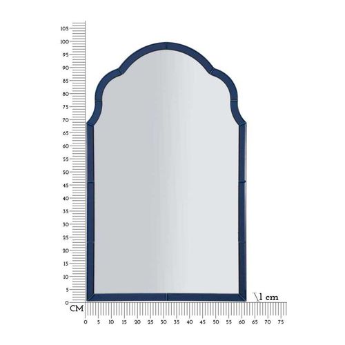 Miroir En Mdf Bleu Tangier 62 X 1 X 100 Cm