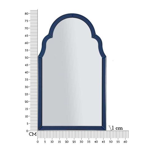 Miroir En Mdf Bleu Tangier 47 X 1 X 80 Cm
