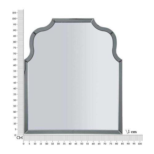 Miroir En Mdf Ankara 85 X 1 X 100 Cm Gris