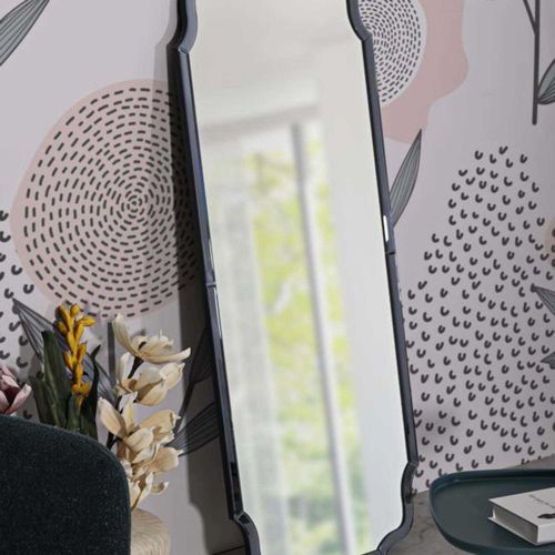 Miroir En Mdf Gris Istanbul 60 X 2 X 150 Cm