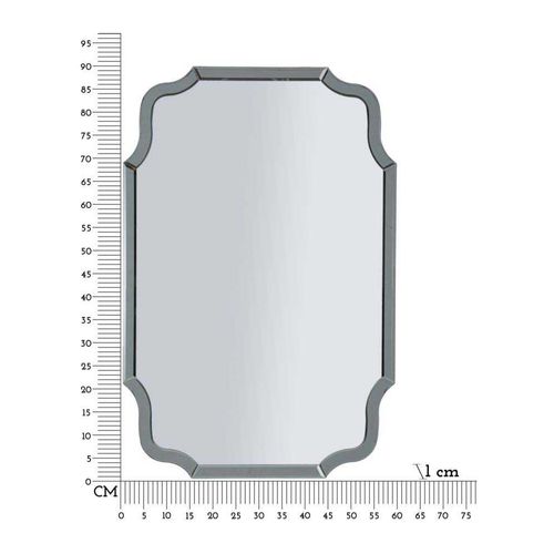 Miroir En Mdf Gris Istanbul 60 X 1 X 90 Cm