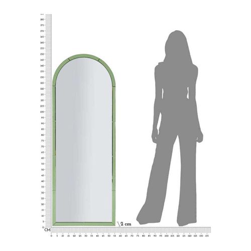 Miroir En Mdf Baku 55 X 2 X 150 Cm Vert