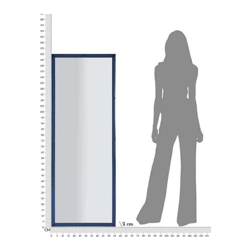 Miroir En Mdf Berlin 55 X 2 X 150 Cm Bleu