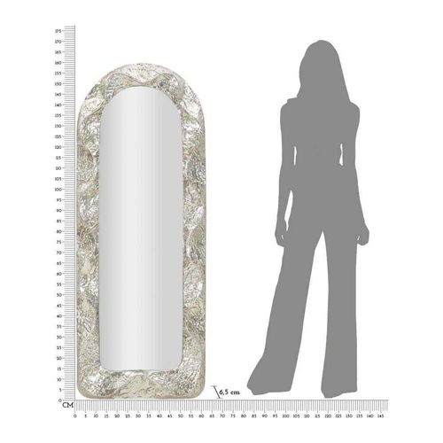 Miroir Rectangulaire En Métal Argelux 61 X 6.5 X 160 Cm