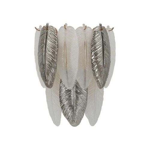 Applique Murale En Verre Leafy 24 X 15 X 29 Cm