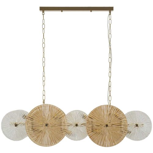 Suspension En Métal Et Verre 100 X 23 X 94 Cm Osaka