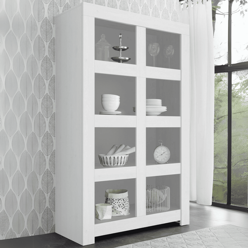 Buffet Ouvert 8 Niches - H186 Cm