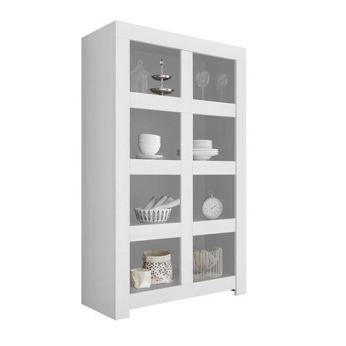Buffet Ouvert 8 Niches - H186 Cm