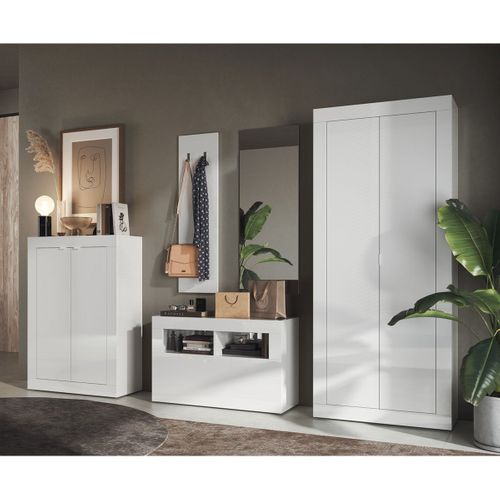 Armoire De Rangement Avec 2 Portes - H187 Cm