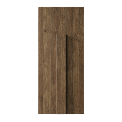 Armoire D'entrée 2 Portes, 2 Étagères Et Une Penderie H187 Cm