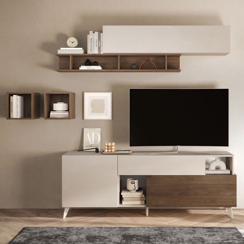 Meuble TV 2 Portes L180 Cm