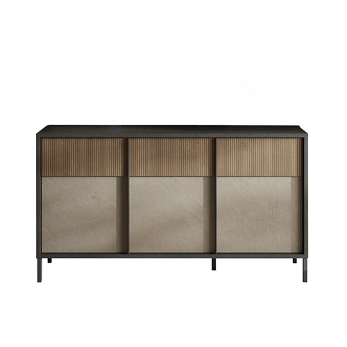 Petit Buffet 3 Portes Et 2 Étagères L156 Cm