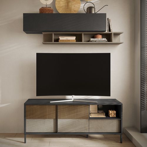 Petit Meuble TV 2 Portes L156 Cm