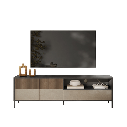 Grand Meuble TV 2 Portes L206 Cm