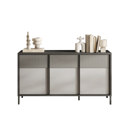 Petit Buffet 3 Portes Et 2 Étagères L156 Cm