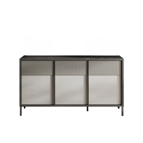 Petit Buffet 3 Portes Et 2 Étagères L156 Cm