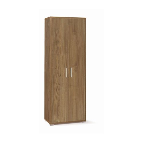 Armoire De Rangement 2 Portes H199 L71 Marron