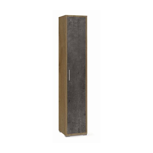 Colonne 1 Porte H199 L38 Kit - Noir