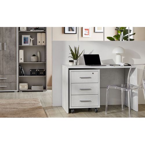 Bureau D’angle Gauche L160 En Kit - Métal-clair
